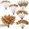 120 PCS Mixed Artificial Eucalyptus Stems with Berries – Faux Greenery Bundle for DIY Bouquets, Wedding, Fall Arrangements & Home Decor
